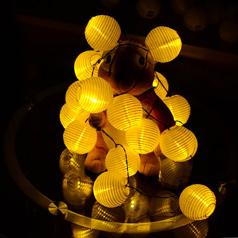 Waterproof Lantern Ball LED String Lights