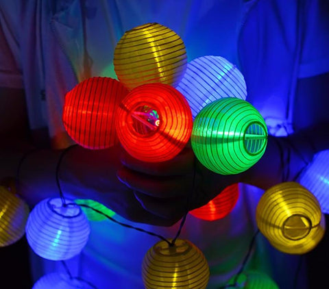 Waterproof Lantern Ball LED String Lights