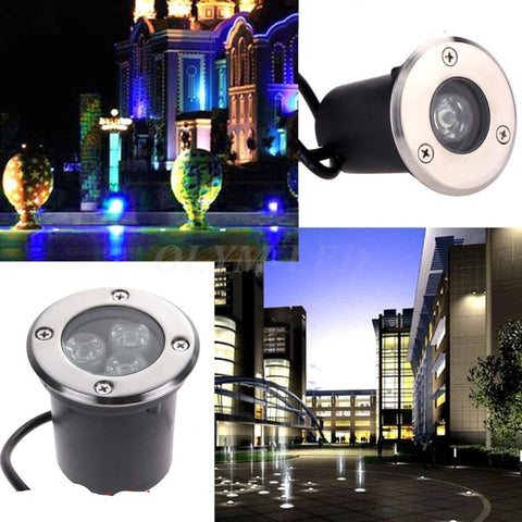 Waterproof 1W LED Underground Lawn Light