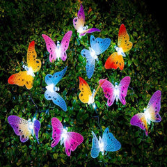 Butterfly Fiber Optic Fairy String Lights
