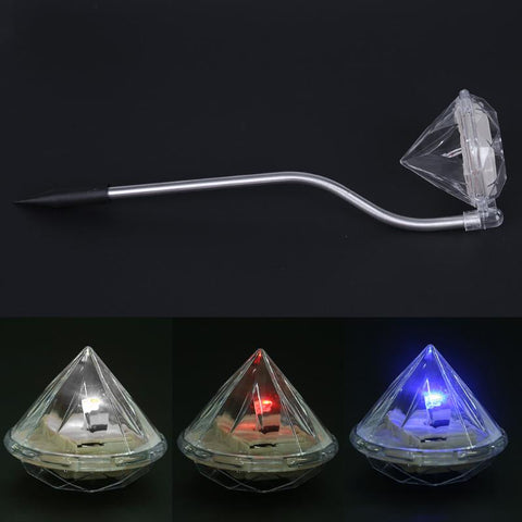 Elegant Diamond Lawn Lights