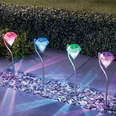 Elegant Diamond Lawn Lights