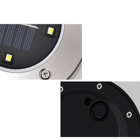 4 Solar LED Ground Lighting