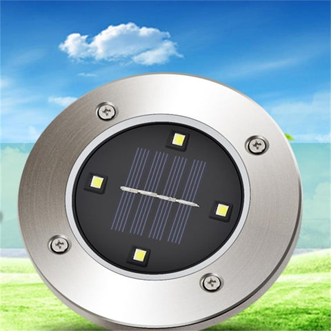 4 Solar LED Ground Lighting