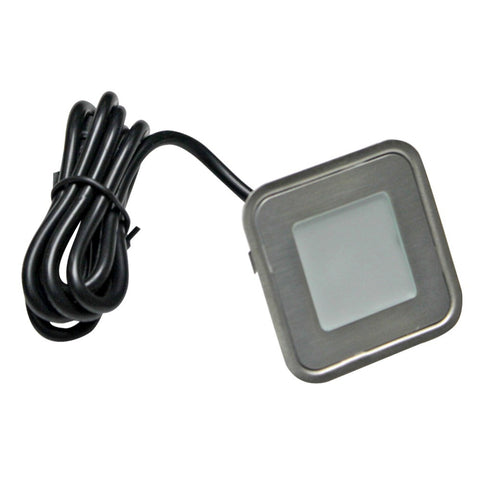 Square Stainless Steel Floor Light