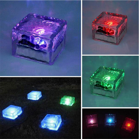 Frosted Glass LED Solar Garden Lights