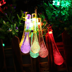 Romantic Raindrop String Lights