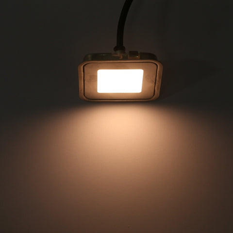 Square Stainless Steel Floor Light