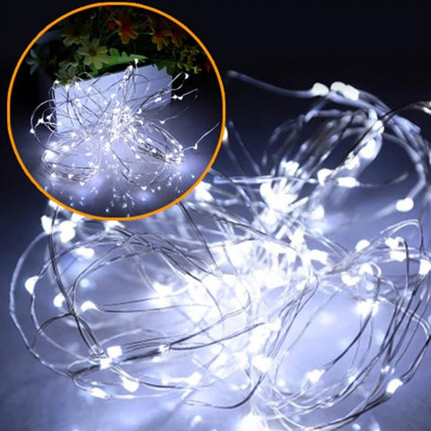 Romantic Solar Garland String Lights